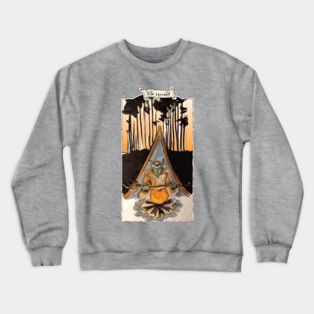 The Hermit Crewneck Sweatshirt by LostColoniesLarp